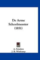 De Arme Schoolmeester (1851)