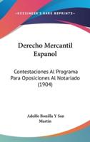 Derecho Mercantil Espanol