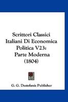 Scrittori Classici Italiani Di Economica Politica V23