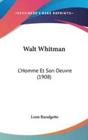 Walt Whitman