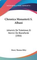 Chronica Monasterii S. Albani