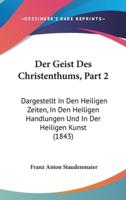 Der Geist Des Christenthums, Part 2