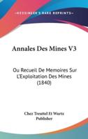 Annales Des Mines V3