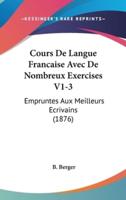 Cours De Langue Francaise Avec De Nombreux Exercises V1-3