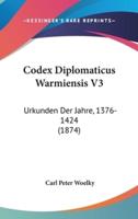 Codex Diplomaticus Warmiensis V3