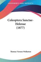 Coleoptera Sanctae-Helenae (1877)