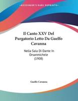 Il Canto XXV Del Purgatorio Letto Da Guelfo Cavanna