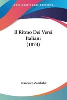 Il Ritmo Dei Versi Italiani (1874)