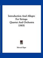 Introduction And Allegro For Strings