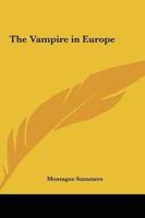 The Vampire in Europe