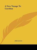 A New Voyage to Carolina