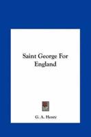 Saint George For England