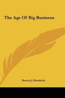 The Age Of Big Business