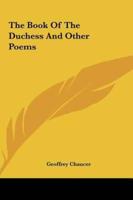 The Book Of The Duchess And Other Poems