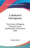 A Method of Cheirognomy