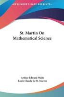 St. Martin on Mathematical Science