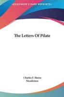 The Letters Of Pilate