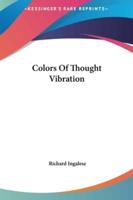 Colors Of Thought Vibration