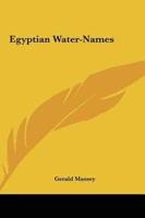 Egyptian Water-Names