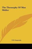 The Theosophy Of Max Müller
