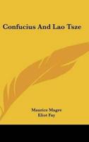 Confucius And Lao Tsze