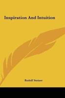 Inspiration And Intuition