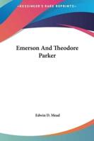 Emerson And Theodore Parker