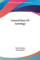 General Keys of Astrology