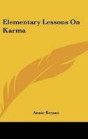 Elementary Lessons On Karma