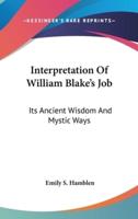 Interpretation Of William Blake's Job