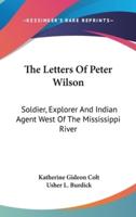 The Letters of Peter Wilson