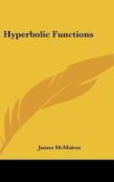 Hyperbolic Functions