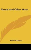 Cassia and Other Verse