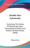 Double-Star Astronomy