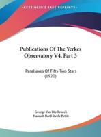 Publications of the Yerkes Observatory V4, Part 3