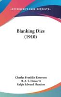 Blanking Dies (1910)