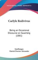 Carlyle Redivivus