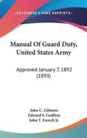 Manual of Guard Duty, United States Army