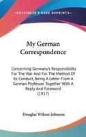 My German Correspondence