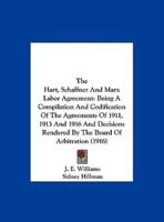 The Hart, Schaffner and Marx Labor Agreement