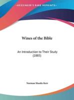 Wines of the Bible