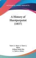 A History of Hurstperpoint (1837)