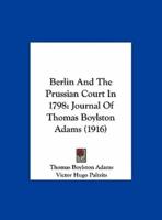 Berlin and the Prussian Court in 1798