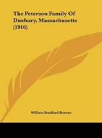 The Peterson Family of Duxbury, Massachusetts (1916)