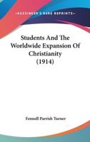 Students and the Worldwide Expansion of Christianity (1914)