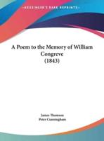 A Poem to the Memory of William Congreve (1843)