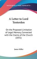 A Letter to Lord Tenterden