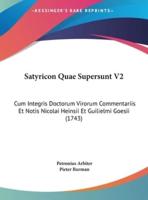 Satyricon Quae Supersunt V2