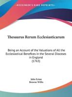 Thesaurus Rerum Ecclesiasticarum