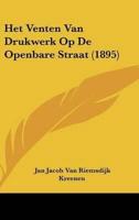 Het Venten Van Drukwerk Op De Openbare Straat (1895)